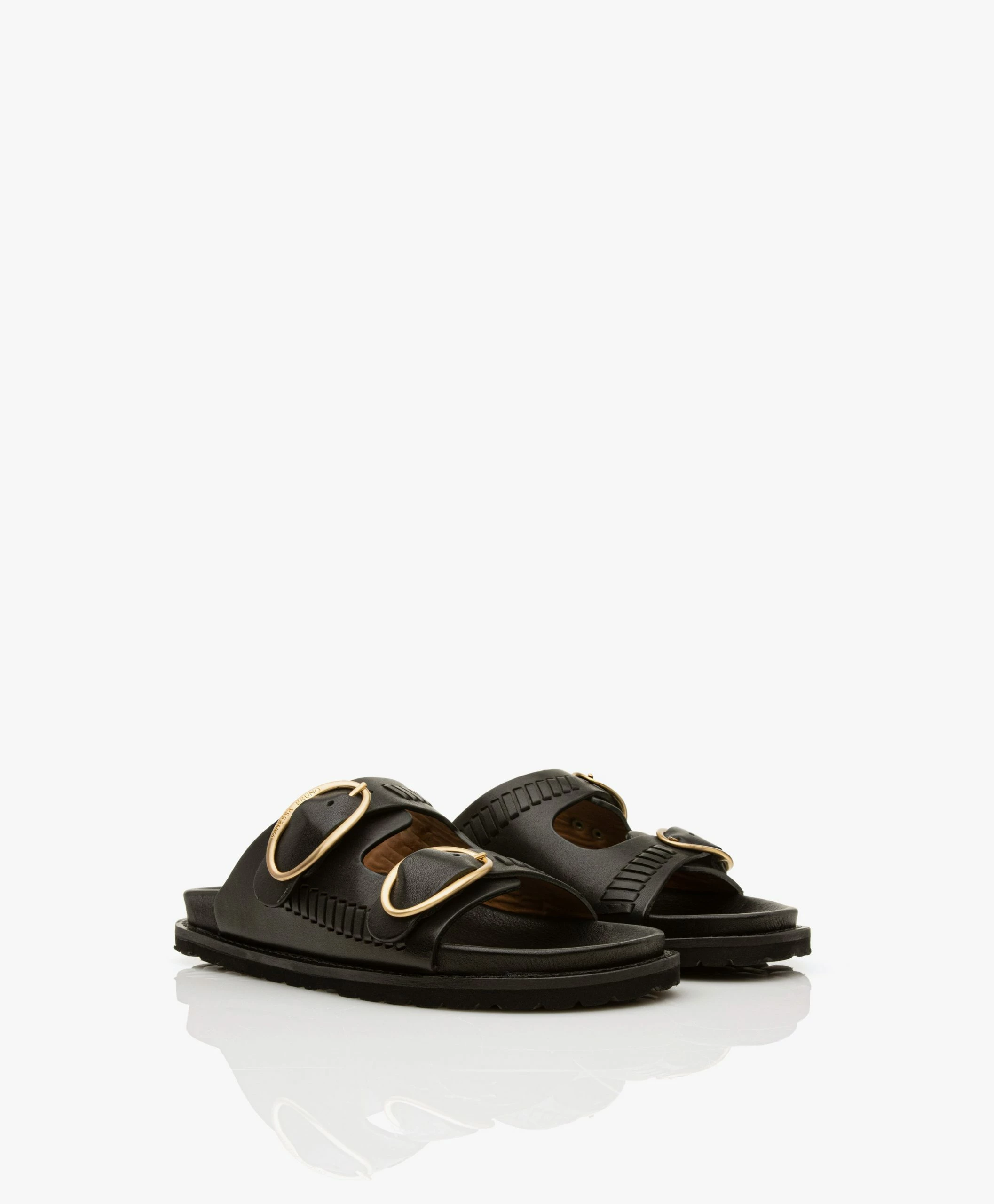 Vanessa Bruno | Sandale Fussbet Sandale Plate - Black - Image 2