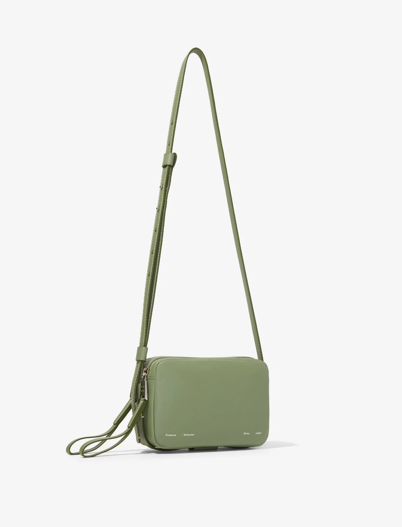 Proenza Schouler White Label | Watts Leather Camera Bag - Artichoke - Image 3