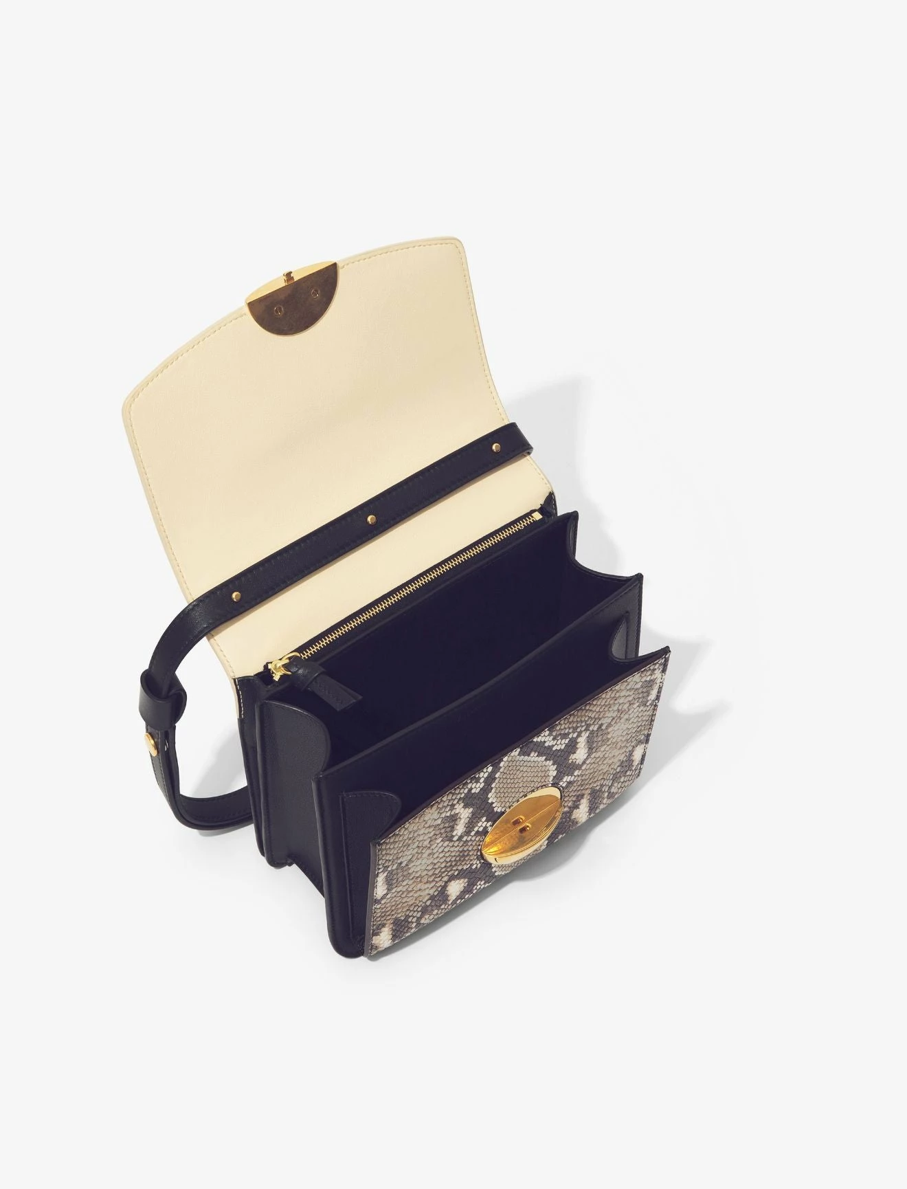 Proenza Schouler | Printed Snake Dia Day Bag - Natural Multi - Image 4