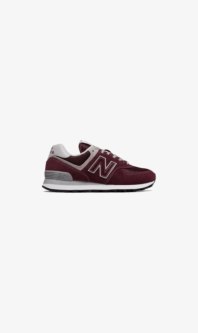 New Balance | 574 - Burgundy With White