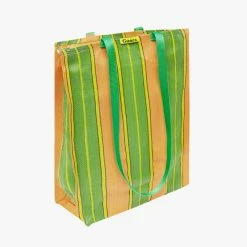 Gunes Swim | Messenger Tote - Green/Orange