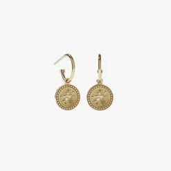 Meadowlark | Amulet Peace Earrings - Gold