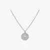 Zoe & Morgan | Helios Necklace - Sterling Silver With White Zircon