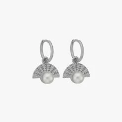 Zoe & Morgan | Calypso Earrings - Sterling Silver With Freshwater Pearls