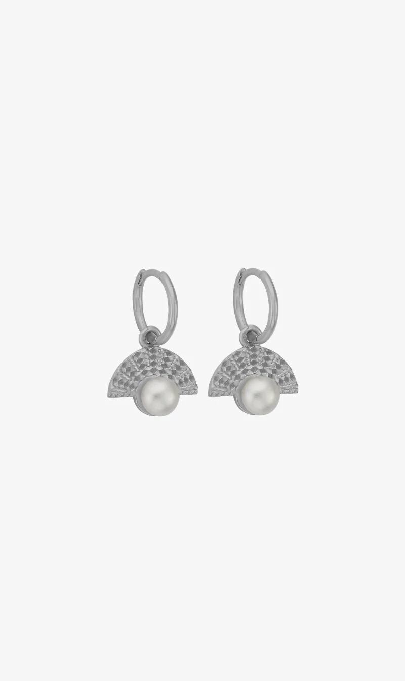 Zoe & Morgan | Calypso Earrings - Sterling Silver With Freshwater Pearls