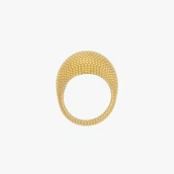 Zoe & Morgan | Rhea Ring - 22k Gold Plate