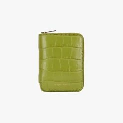 Deadly Ponies | Mini Wallet Croc - Basil