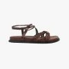 La Tribe | Plaited Sandal - Chocolate