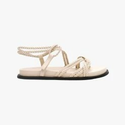 La Tribe | Plaited Sandal - Cream