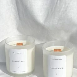 The Cleansing Corner | Affirmation Candle - I Am Focused