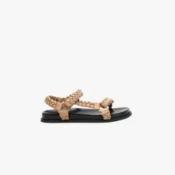 La Tribe | Elke Braided Sandal - Nude