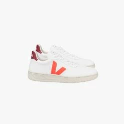 Veja | V-10 CWL - White Orange