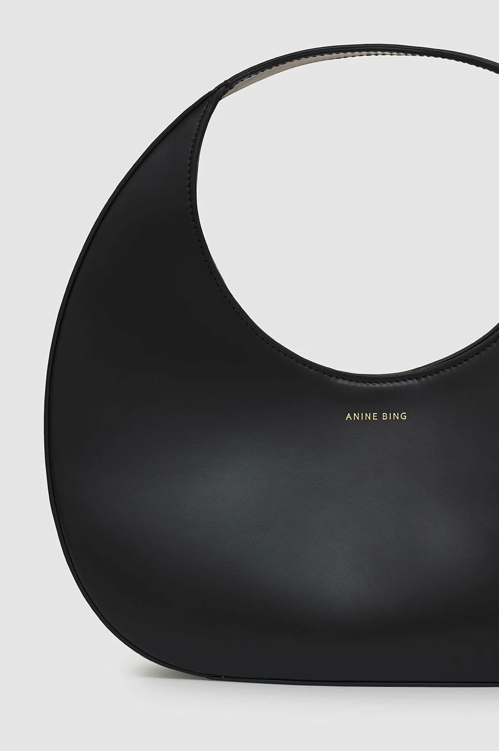 Anine Bing | Luna Bag - High Shine Black - Image 5