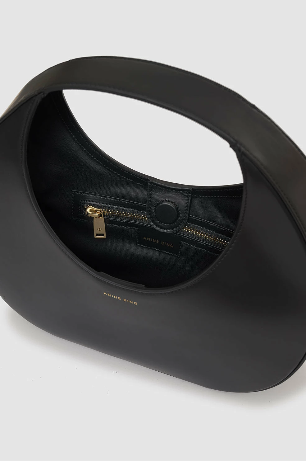 Anine Bing | Luna Bag - High Shine Black - Image 4