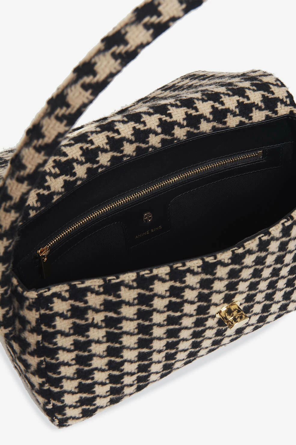 Anine Bing | Nico Bag - Houndstooth - Image 4