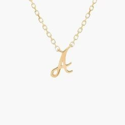 By Charlotte | Love Letter Necklace - Gold