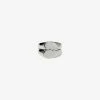 Meadowlark | Broken Heart Rings - Silver