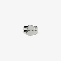 Meadowlark | Broken Heart Rings - Silver