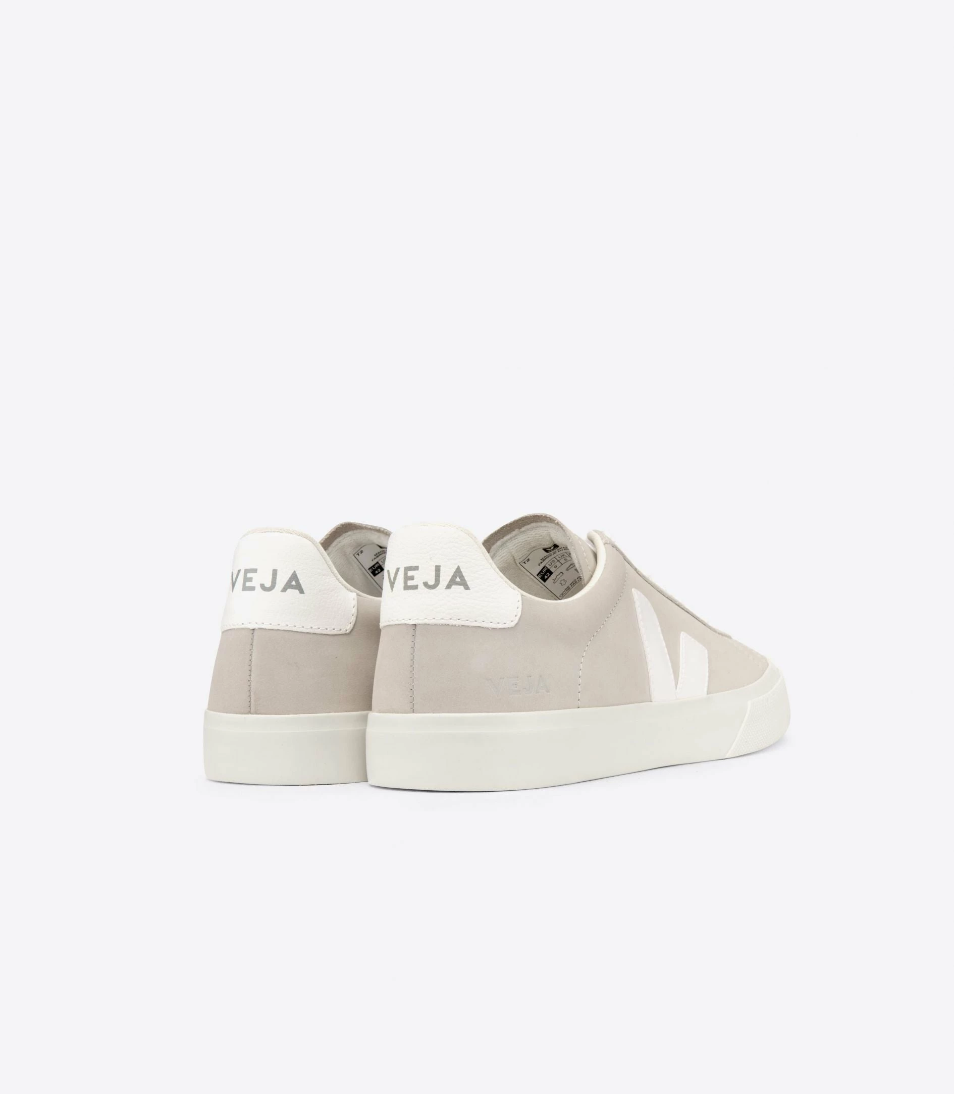 Veja | Campo Nubuck - Natural / White - Image 4