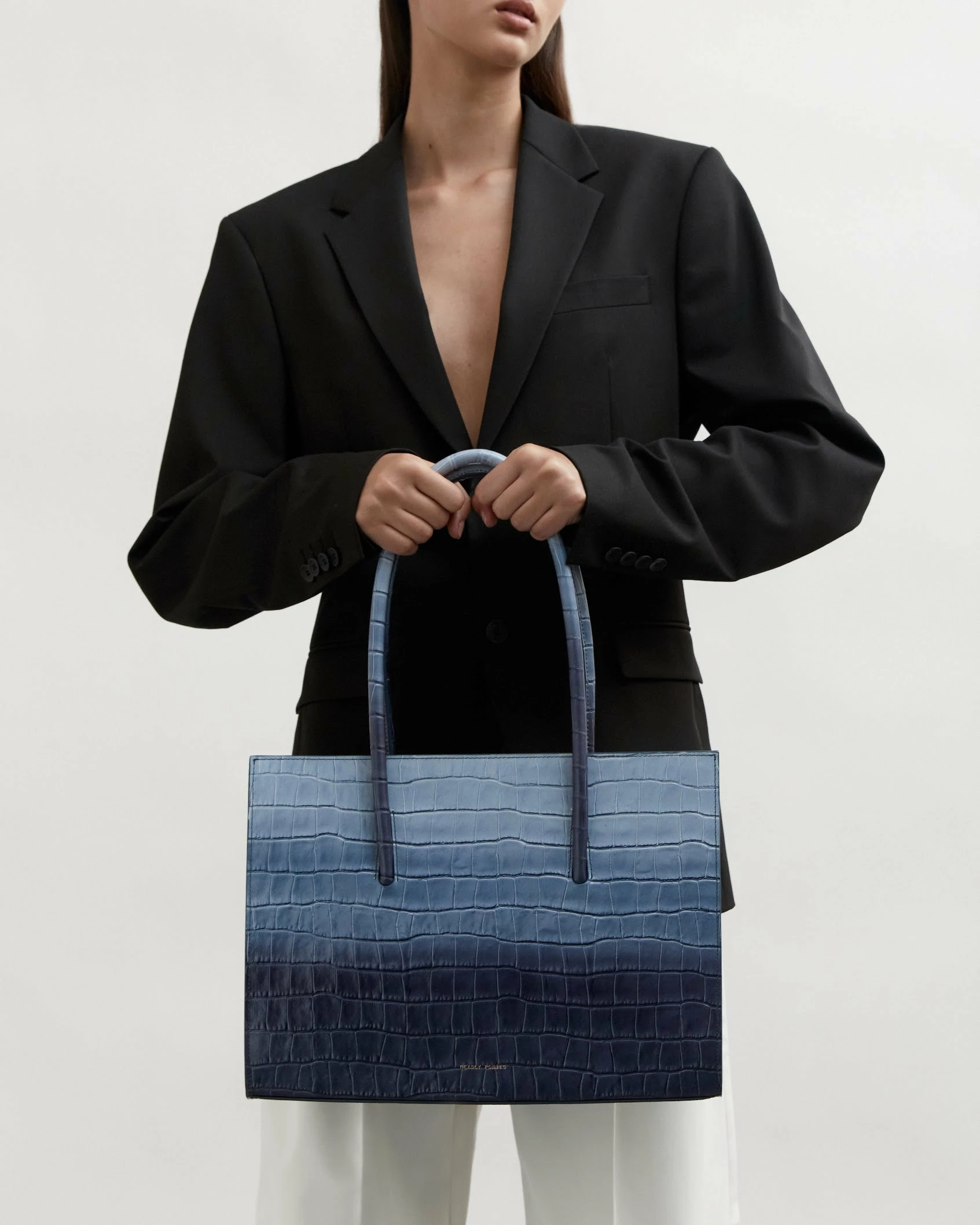 Deadly Ponies | Crush Tote Maxi Croc - Dusk - Image 3