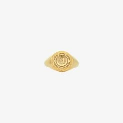 Zoe & Morgan | Creativity Svadhisthana Ring - 22K Gold Plated