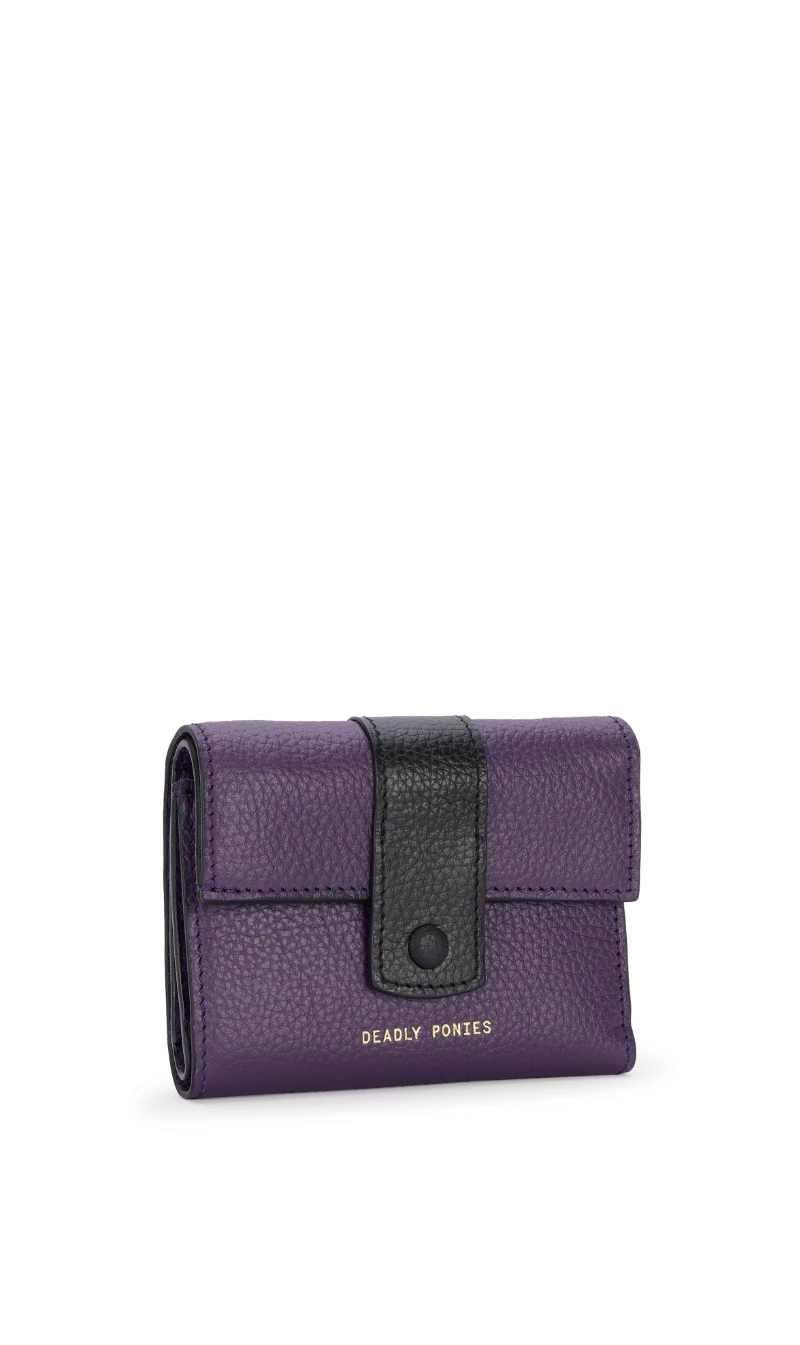 Deadly Ponies | Snap Wallet - Jam/Black - Image 4