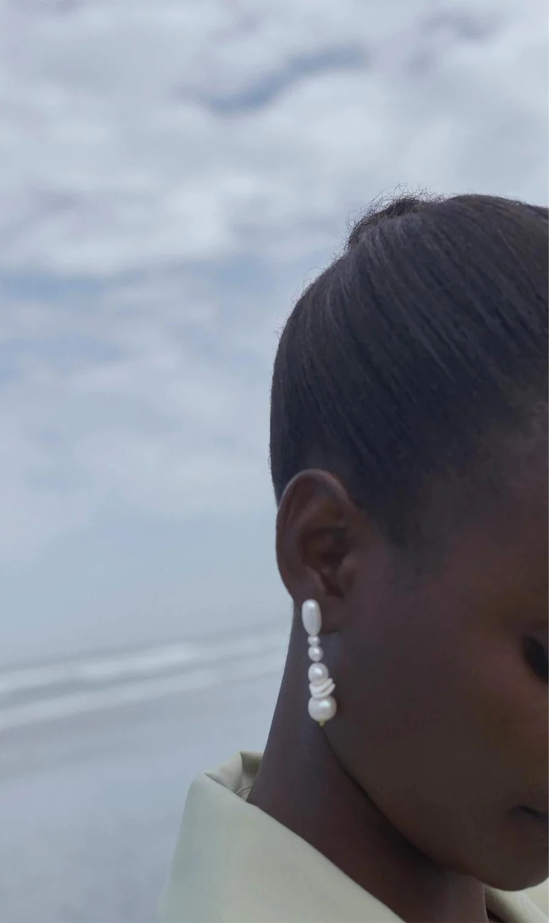 Completed Works | R2122 Earrings - Gold - Image 2