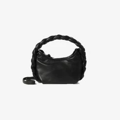 Hereu | Espiga Mini Plaited Crossbody Bag - Black