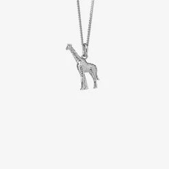 Karen Walker Jewellery | Giraffe Necklace - Silver