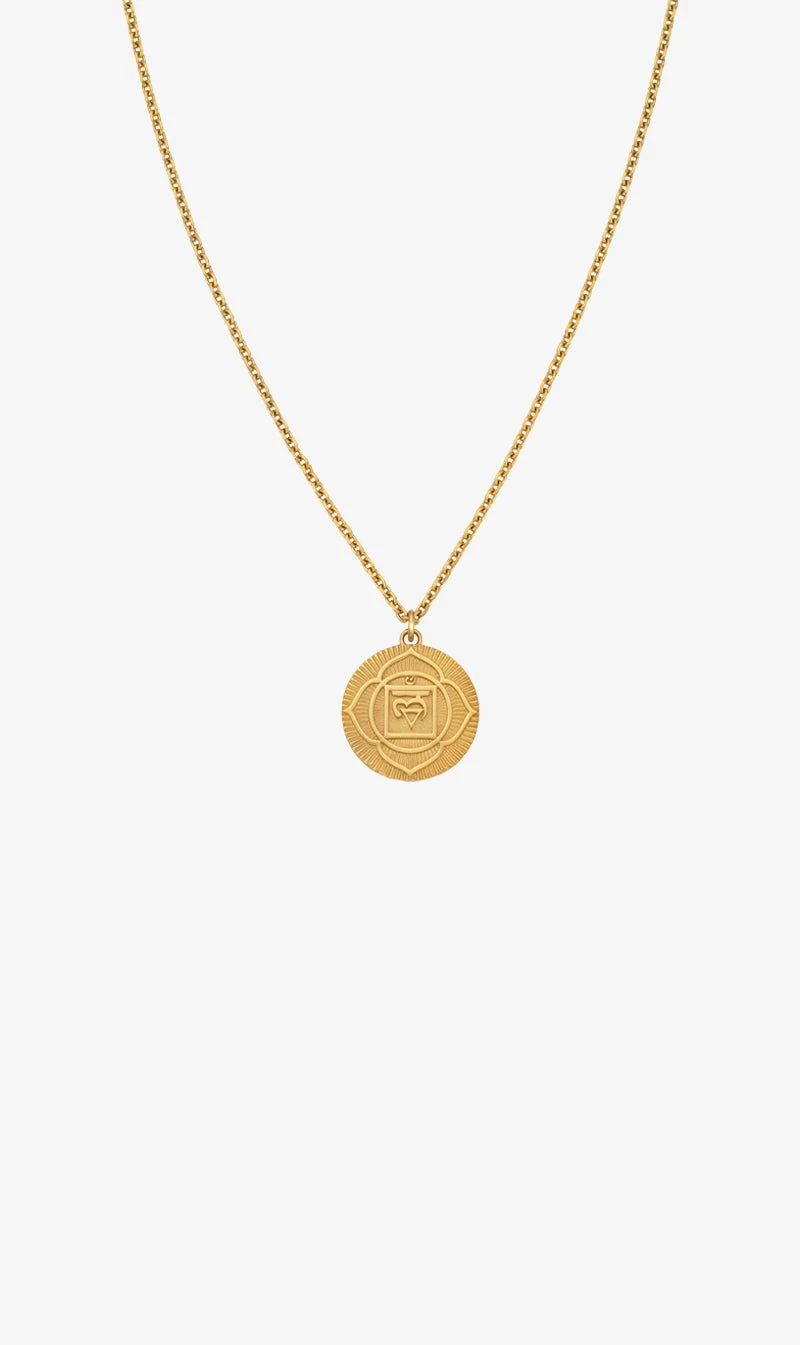 Zoe & Morgan | Grounding Muladhara Necklace - 22K Gold Plated