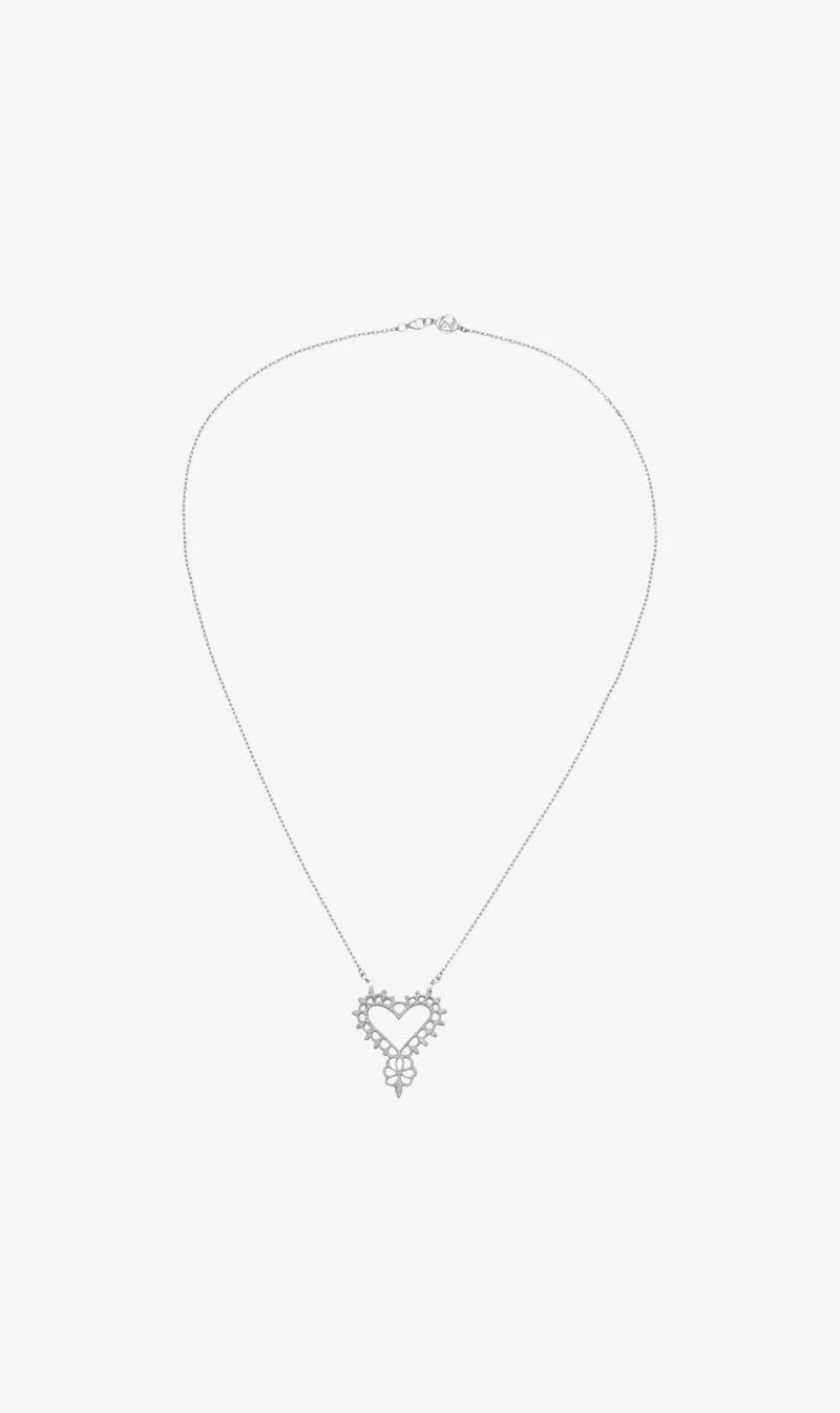 Zoe & Morgan | Gypsy Love Necklace - Silver