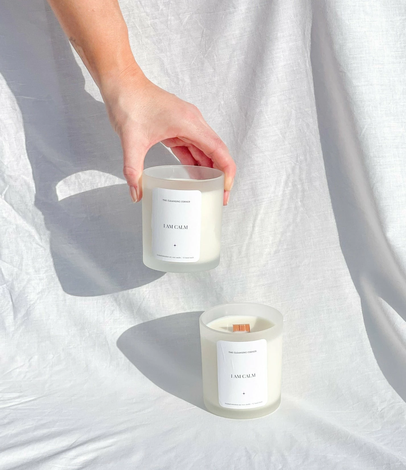 The Cleansing Corner | Affirmation Candle - I Am Calm - Image 2