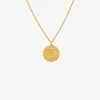 Zoe & Morgan | Intuition Ajna Necklace - 22K Gold Plated