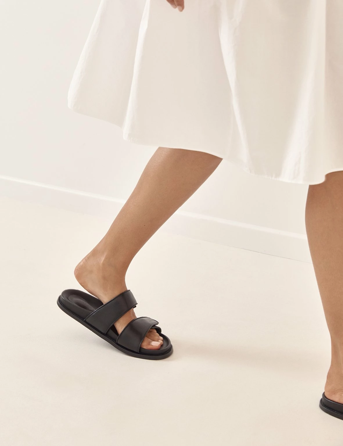 La Tribe | Double Strap Slide - Black - Image 5