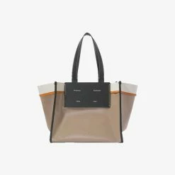 Proenza Schouler White Label | Large Morris Coated Canvas Tote - Clay