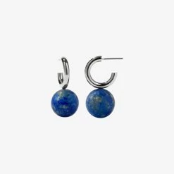 Meadowlark | Maya Hoops Large - Silver