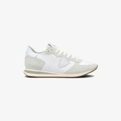 Philippe Model | Mens Trpx Low - Veau Blanc