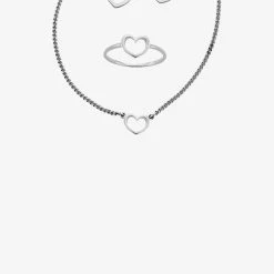 Karen Walker Jewellery | Mini Heart Gift Set - Silver