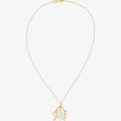 Zoe & Morgan | Mutiara Necklace - 22k Gold Plated