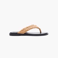 La Tribe | Braided Thong - Light Tan