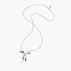 Karen Walker | Bow Pendant - Silver