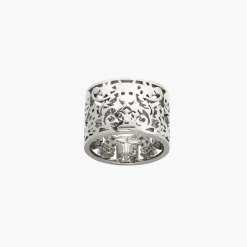 Karen Walker Jewellery | Filigree Band 15mm - Silver