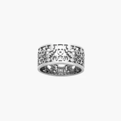 Karen Walker Jewellery | Filigree Ring 9mm - Silver