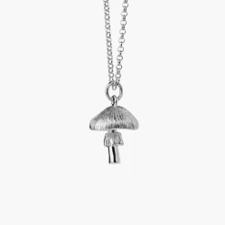 Karen Walker | Mushroom Necklace 45cm - Silver