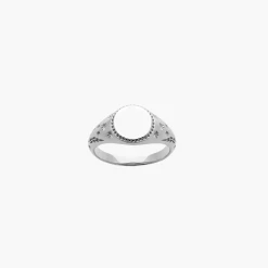 Karen Walker Jewellery | Society Signet Ring - Silver