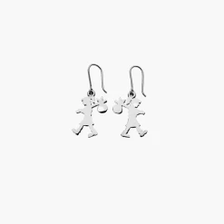 Worth & Douglas Karen Walker Jewellery | Runaway Girl Earrings - Silver