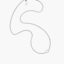 Karen Walker | Mini Star Necklace - Silver