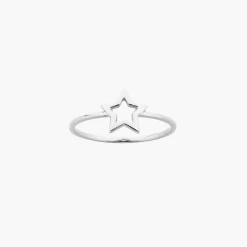 Karen Walker Jewellery | Mini Star Ring - Silver