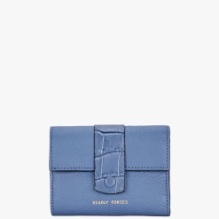 Deadly Ponies | Snap Wallet - Denim Croc