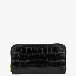 Deadly Ponies | Mr Wallet Black - Black Croc